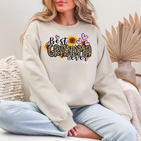 396 DTF Best Grandma  Adult Print