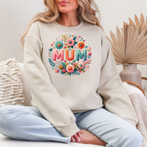 400 DTF Mum Floral Adult Print