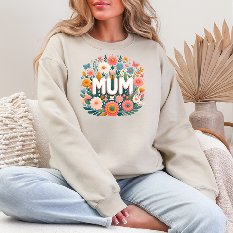 401 DTF Mum Floral Adult Print