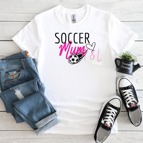 409 DTF Soccer mum heart