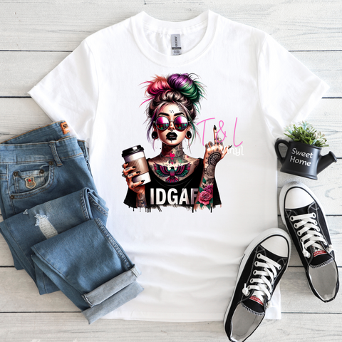 438 DTF IDGAF  print