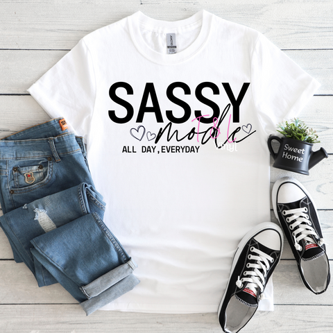 440 DTF Sassy Mode  print