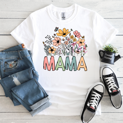 488 DTF Mama shirt print