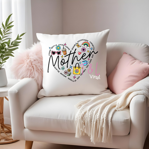 507 DTF Mother Heart Shirt, bag or pillow print