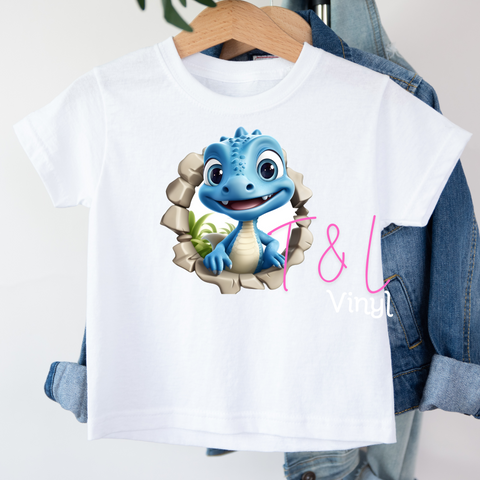 542 DTF Cute Dinosaur 2 print