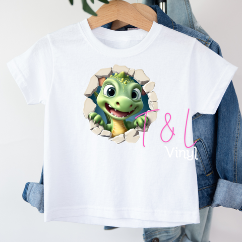 541 DTF Cute Dinosaur 1 print