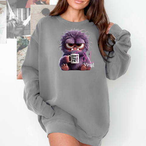 571 DTF Dont talk yet Adult print