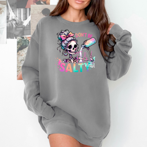 586 DTF Don't be Salty print