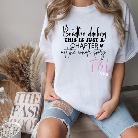 599 Breathe Darling Black printDTF