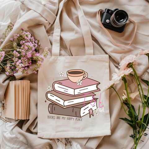 642 DTF Books are my happy place  prints