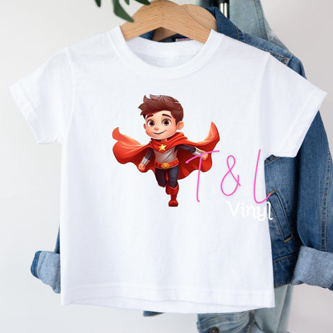 720 DTF Super Hero 4 Child prints