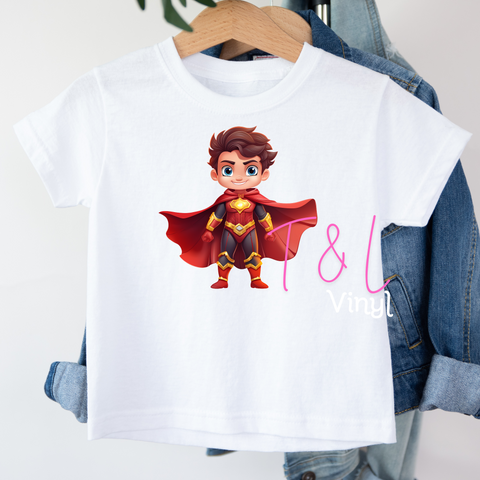 717 DTF Super Hero 1 Child prints