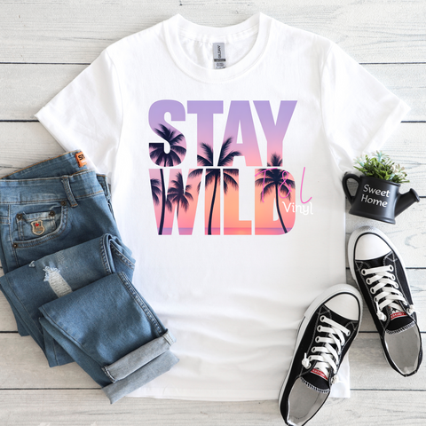 725 DTF Stay Wild prints