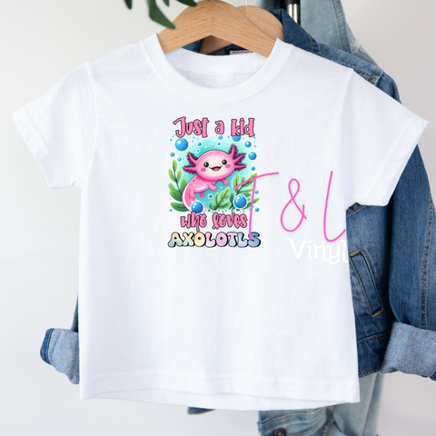 734 DTF Just a kid Print