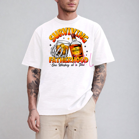 753 DTF Surviving Fatherhood Print