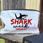 879 DTF Shark Week - Cotton bag Print