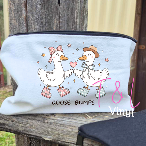 891 Goose bumps DTF  - Cotton bag Print