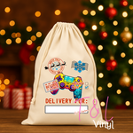 914 DTF Game Controller Santa Sack  -  Print