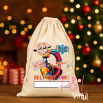 918 DTF Headphone Santa Sack  -  Print