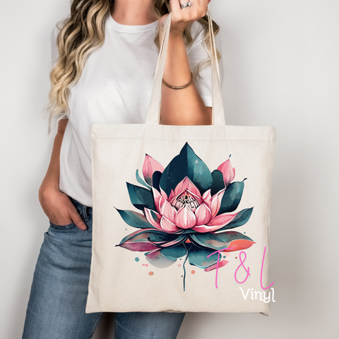 931 Flower- Tote Bag/Shirt