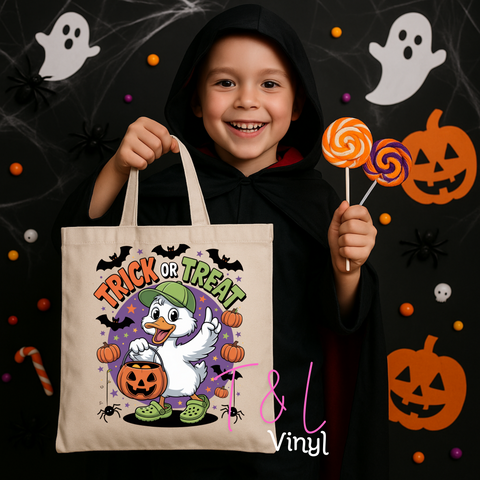 941 DTF Trick or Treat Duck - Tote Bag/Shirt