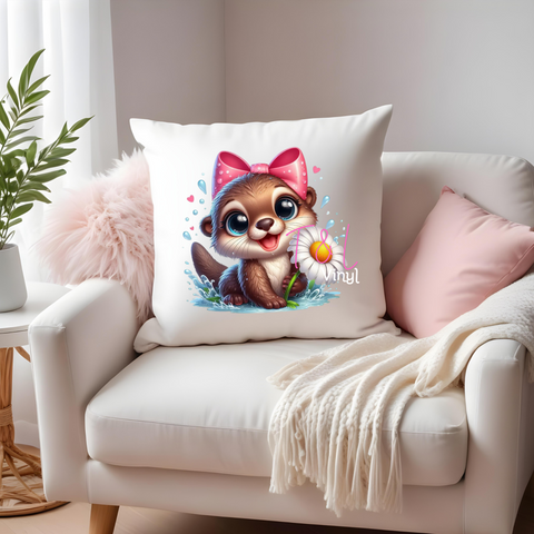 953 DTF Daisy Otter Shirt, bag or pillow print