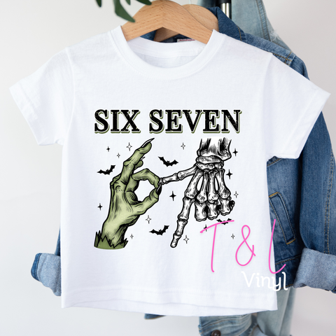 978 six seven halloween  print