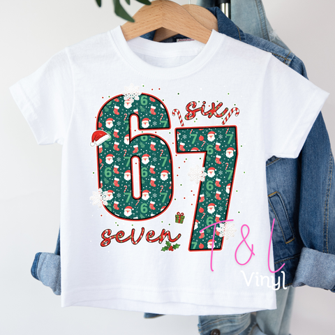 979 six seven Christmas  print
