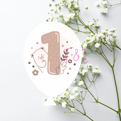 930 Baby Milestone Sublimation to fit our balloon Acrylic milestone discs