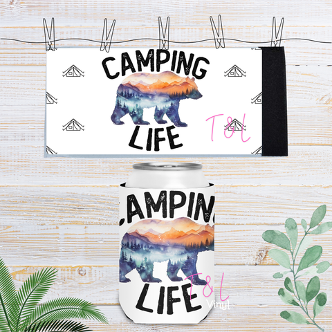 19 - Camp Life  Velcro Sublimation
