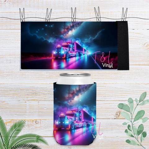 18 - Night Truck Velcro Sublimation