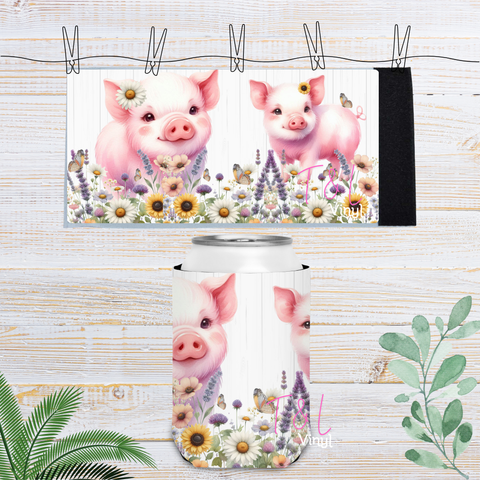 28 Pigs Velcro Stubby Cooler Sublimation