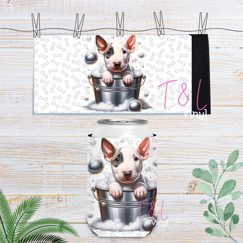 33 Roman bully nose 1  Velcro Stubby Cooler Sublimation