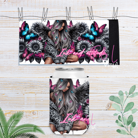 38 Inked Velcro Stubby Cooler Sublimation