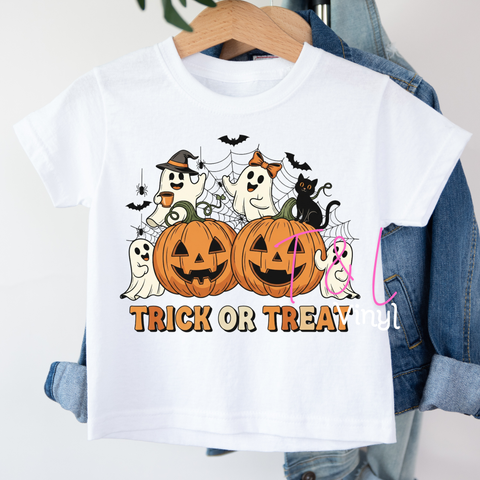 1025 DTF Trick or Treat Kids print