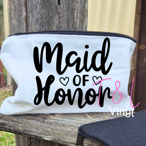 1028 DTF Maid of Honor - Cotton bag Print