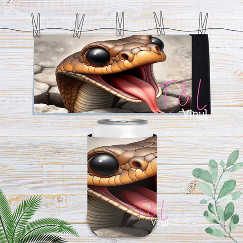 47 Snake  Velcro Stubby Cooler Sublimation