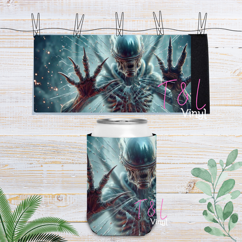 54 Alien Velcro Stubby Cooler Sublimation
