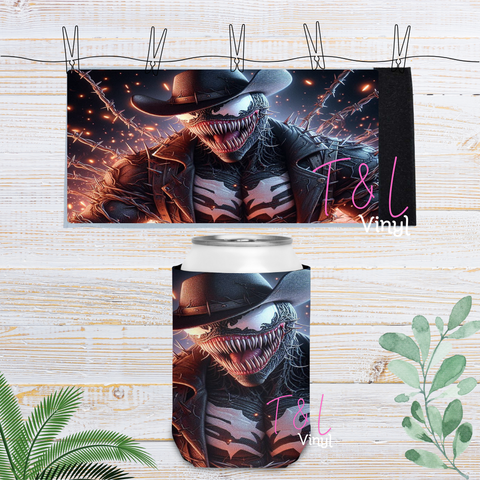 62 Monster Velcro Stubby Cooler Sublimation