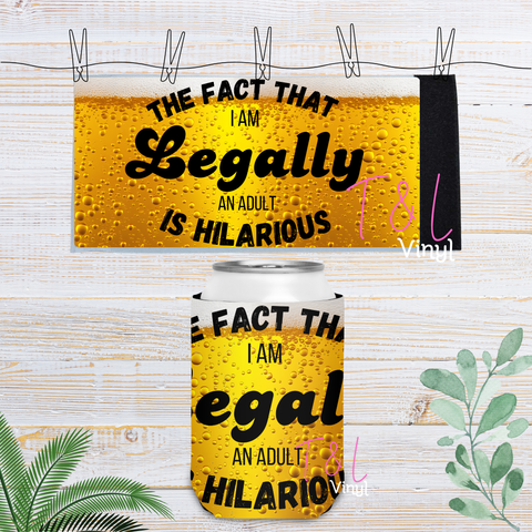 71 18th  Velcro Stubby Cooler Sublimation