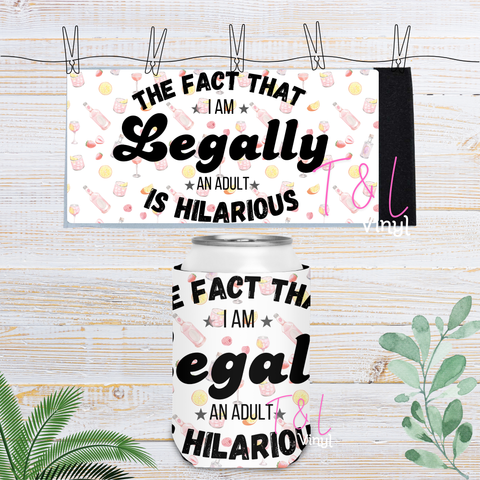 70 18th  Velcro Stubby Cooler Sublimation