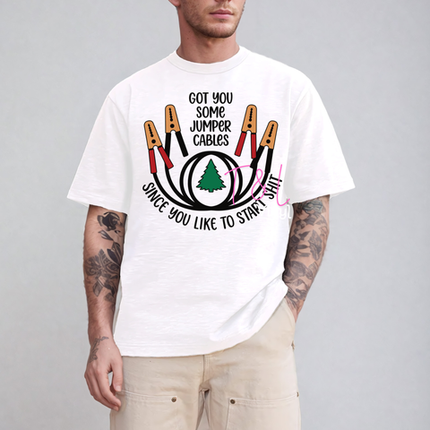 1092 Jumper Cables DTF - Adult Print