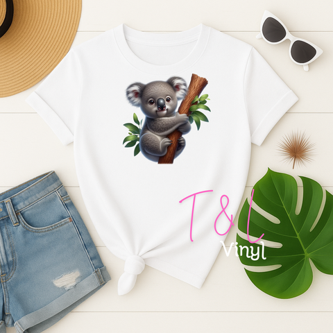 834 DTF Koala 2 - Adult Print