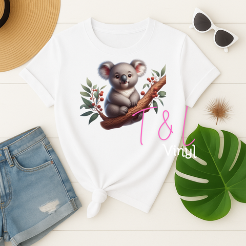 835 DTF Koala 3 - Adult Print