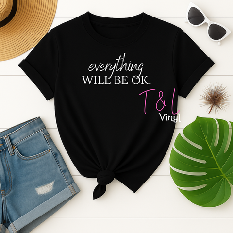 844 DTF everything will be ok - Print