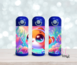 48 Cute fish 12oz Sublimation Tumbler Print