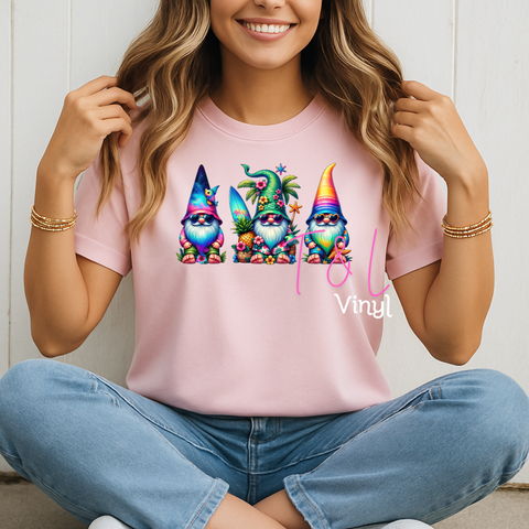 866 DTF Gnomes Beach - Print