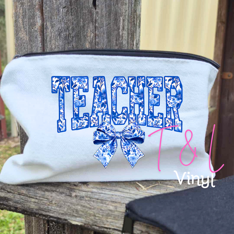 868 DTF Teacher - Cotton bag Print