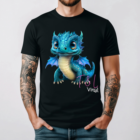 796 DTF- Dragon print