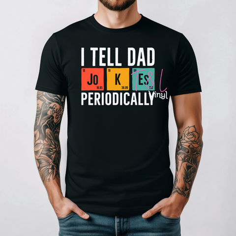 593 I tell Dad Jokes print